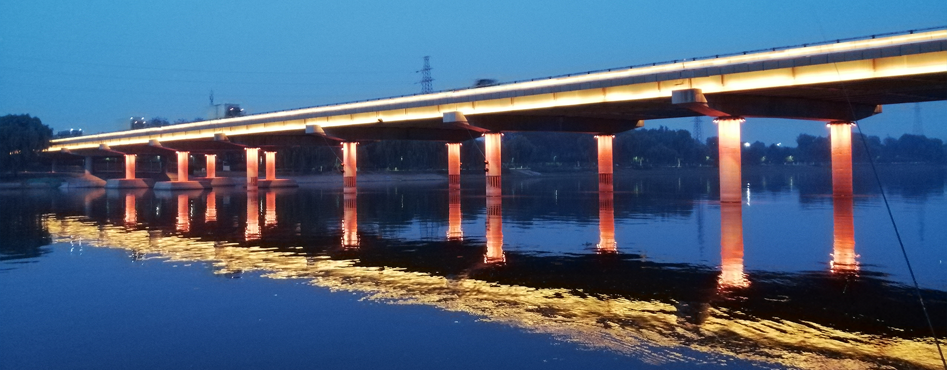 北京京杭大(dà)運行通州夜景照明(míng)項目